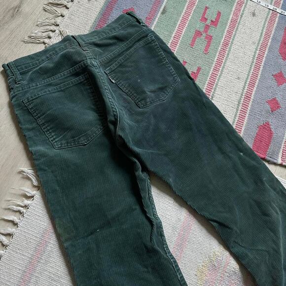 Vintage 70s Youth Girl Levis Corduroy Bell Bottom Flare Pant - Picture 8 of 8